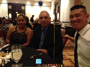 Chelby, Manny, and John - U.S.VETS-Las Vegas volunteers