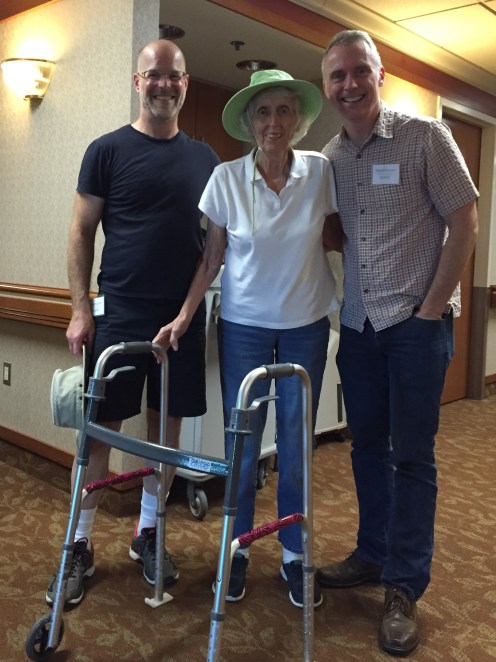 19 Mom 34 and David Davis walking 2017 Sept